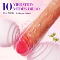 Realistic Glowing Dildo Vibrator