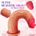 Realistic Glowing Dildo Vibrator