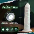 Realistic Glowing Dildo Vibrator