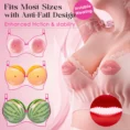 Nipple Clamps Lips Kiss Vibrator Sex Toy - MyHubToys.Com