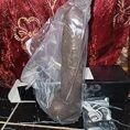 Big Black Thrusting Dildo Vibrator