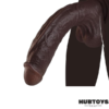 11 Inch Realistic Big Black Dildo Sex Toy - MyHubToys.Com